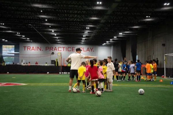 Joner Football training camp action photo 5