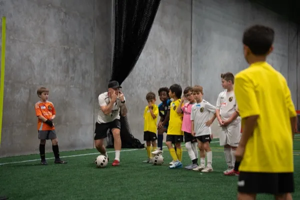 Joner Football training camp action photo 6