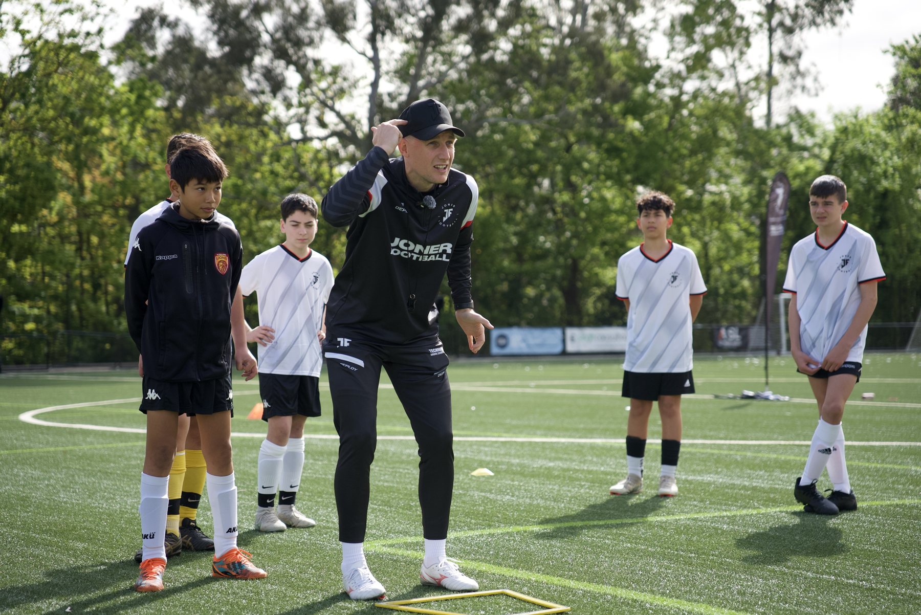 Joner Football San Diego camp training photo 6