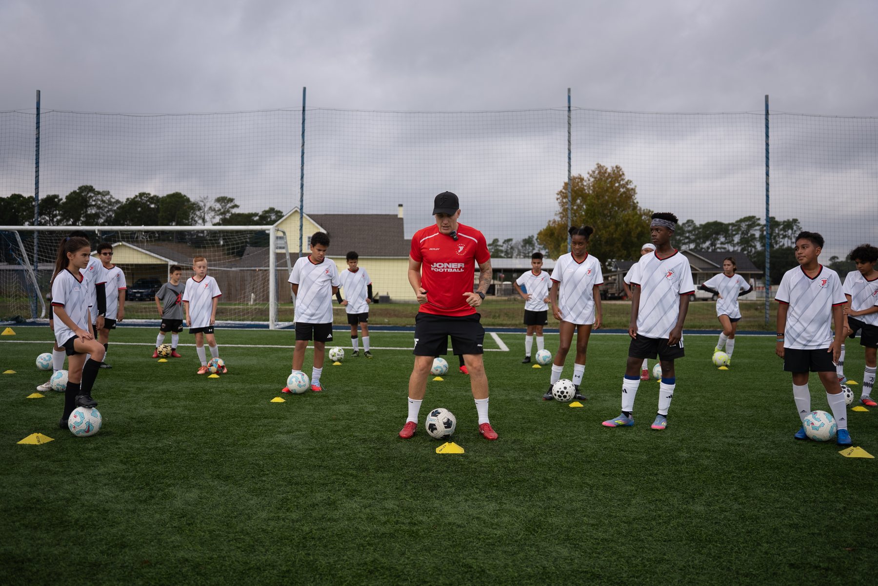 Joner Football San Diego camp training photo 4