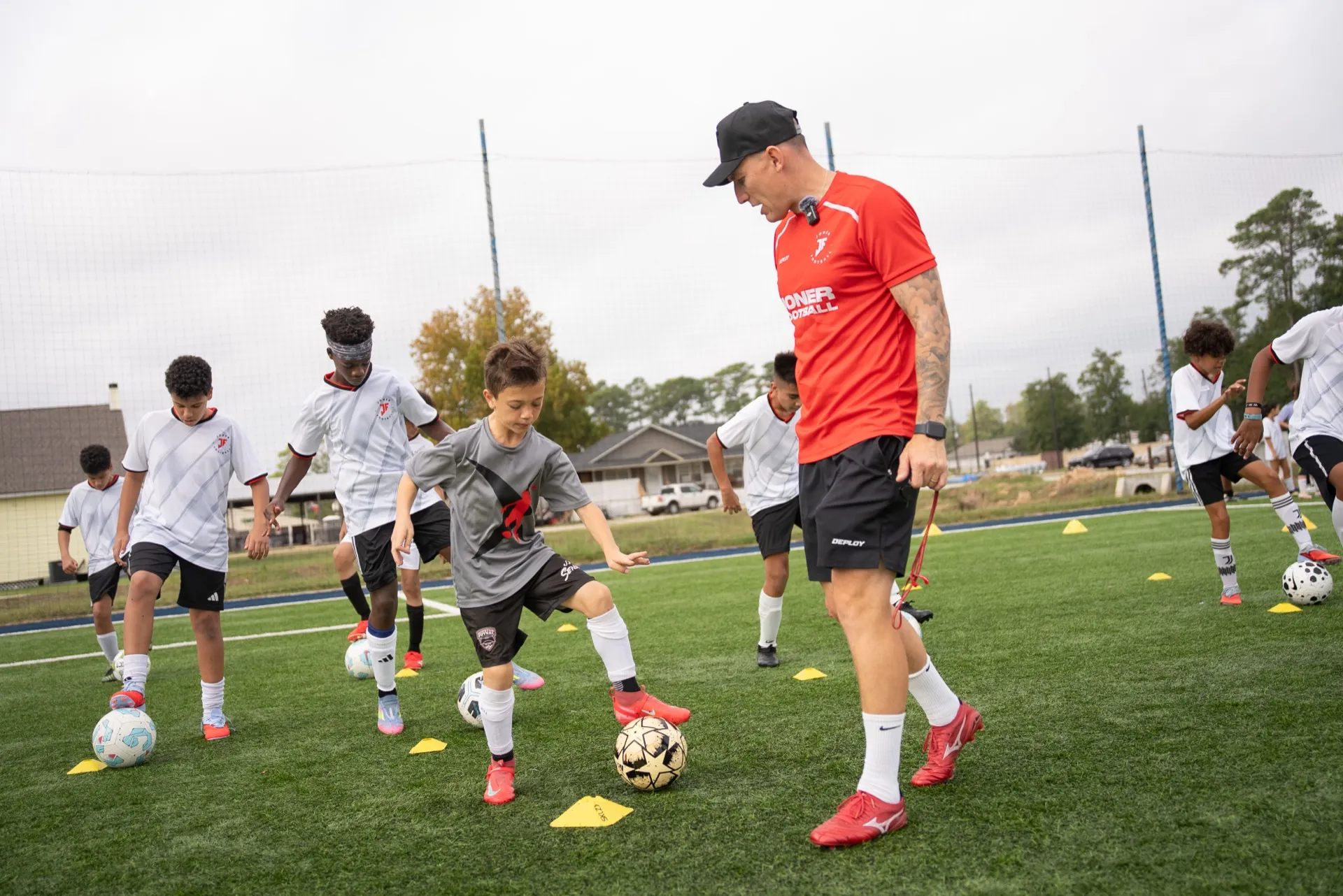 Joner Football technique above everything