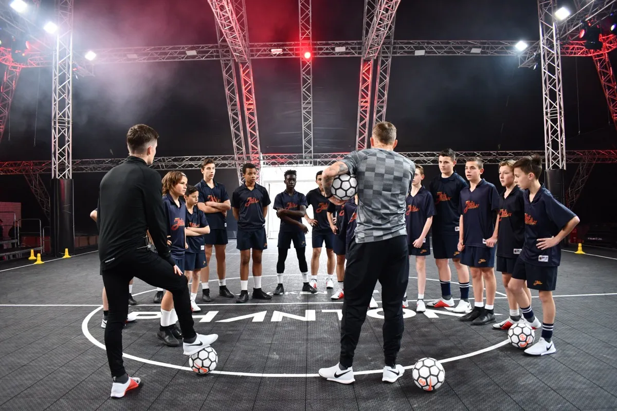 Joner Football HQ indoor training pitch at Belrose, Sydney
